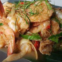 ข้าวกุ้งผัดกะปิ