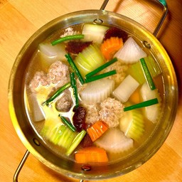 ต้มจืดหมูสับวุ้นเส้น