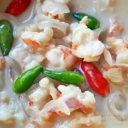 หลนกุ้งสด - ไม่รวมผักสด