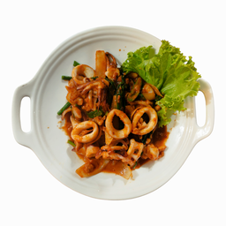 หมึกไข่ผัดไข่เค็ม