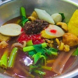 เย็นตาโฟต้มยำรวมมิตร เพิ่มเครื่อง (น้ำ-แห้ง+ซุป)