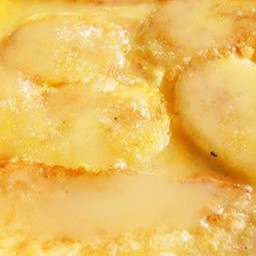 โรตี กลมนุ่ม กล้วย คาราเมล