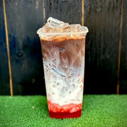 โกโก้สตรอเบอรี่นมสด