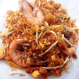 วุ้นเส้น กุ้งสด+ กากหมู