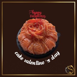 CAKE SALMON VALENTINE'S
