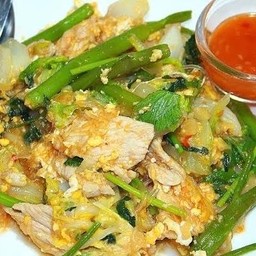 สุกี้แห้ง หมู/ทะเล