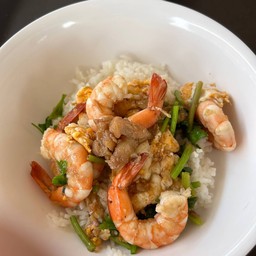 ข้าวแห้งกุ้ง