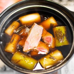 Honmaguro negima nabe