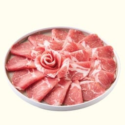 หมูสันคอ จานใหญ่