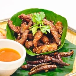 หมูแดดเดียว Moo Dad Deaw
