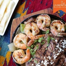 SURF AND TURF ALAMBRES FAJITA