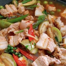 แกงป่าหมูสามชั้น