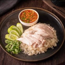 ข้าวมันไก่เนื้ออกไม่หนัง พิเศษ