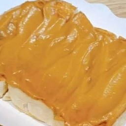 ปังปิ้งแผ่นสังขยาชาไทย