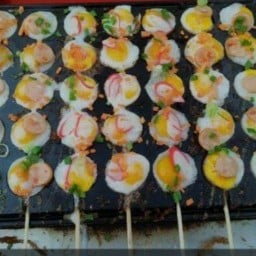 หมึกย่าง ในซอย