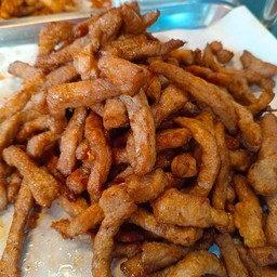 เนื้อหมูล้วนทอด สูตรนุ่ม