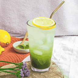 Matcha honey Lemon Soda