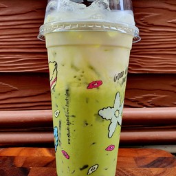 ชาเขียวนมสดเย็น