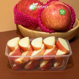 ผลไม้ปอกพร้อมทาน แอปเปิลแดง