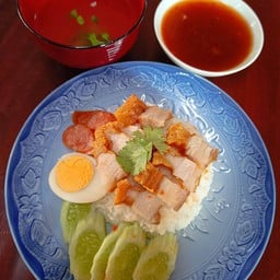 ข้าวหมูกรอบ ฮ่องกง น้ำซอสสูตรดั้งเดิม