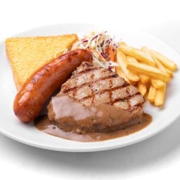 พอร์คลอยน์ + ไส้กรอก