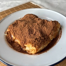 ปังปิ้งเนยนม+ไมโล