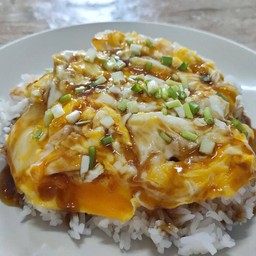 ข้าวไข่ขยี้ ซอส กาลิก