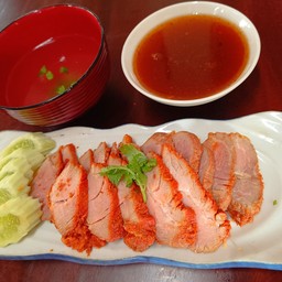 หมูแดงสับฮ่องกง  พร้อมน้ำซอสสูตรดั้งเดิม