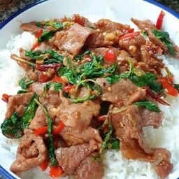 ข้าวกระเพรา+ไข่ข้น สาขาตลาด62บล็อค ล็อค 88