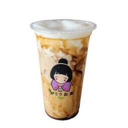 นมสดบราวน์ชูการ์ ครีมชีส