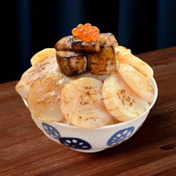 Hotate FoieGras Meshi