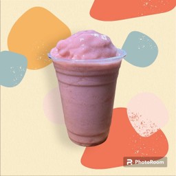 สตรอว์เบอร์รี่+ยาคูลท์ปั่น