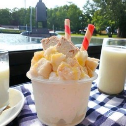 ปังเย็นนมสดคาราเมล