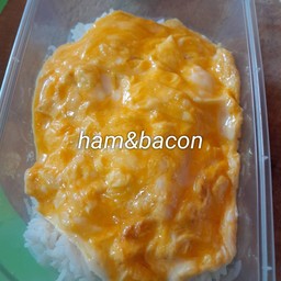 ข้าวไข่ข้น(ไข่2ฟอง)