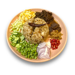 ข้าวกะปิคลุกทรงเครื่อง