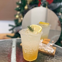 Lemon Honey Soda l น้ำผึ้งมะนาวโชดา (น้ำผึ้งแท้100%)