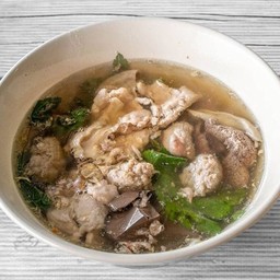 ต้มเลือดหมู+เครื่องใน