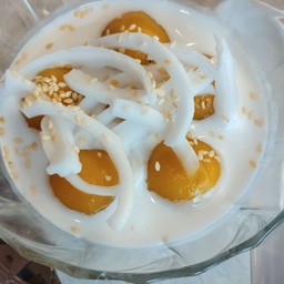 บัวลอยฟักทองมะพร้าวอ่อน