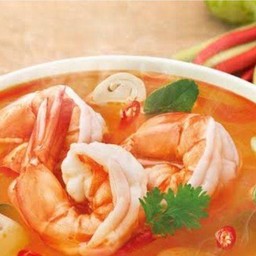 ต้มยำกุ้งเป็นกับข้าว