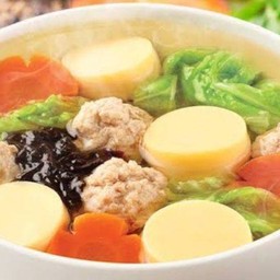 ต้มจืดเต้าหู้หมูสับ