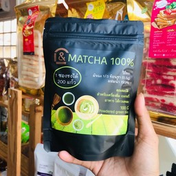 L&C ผงมัชฉะชนิดผง