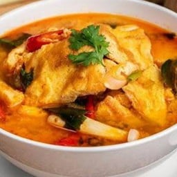 ต้มยำไข่เจียว