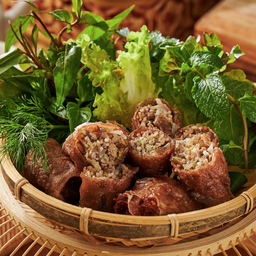 ปอเปี๊ยะหมูสับทรงเครื่อง