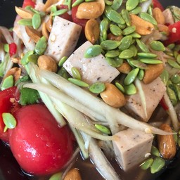 ตำหมูยอ