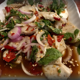 ยำหมูยอปลาร้า