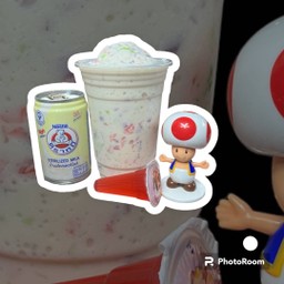 นมหมี+ปีโป้ปั่น