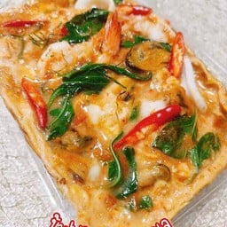 ข้าวไข่ข้นห่อหมกทะเล
