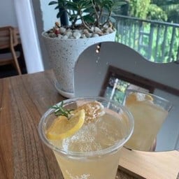Honey lemon soda