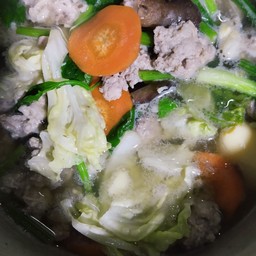 ต้มจืดเต้าหู้หมูสับ