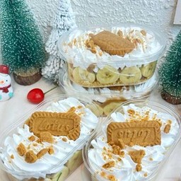 Biscoff บาน็อฟฟี่ชีสพาย banoffee cheese pie